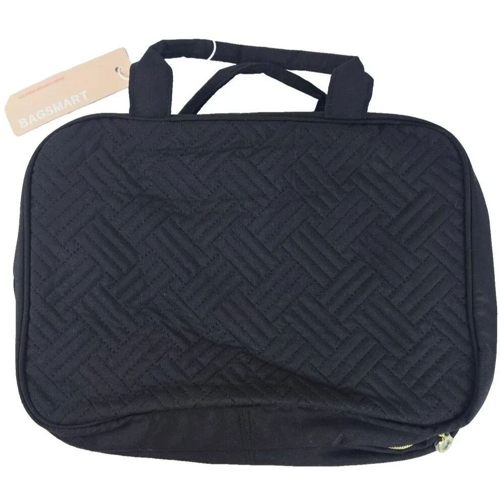 Bagsmart Bonchemin Black The Space Saver Toiletry Bag NEW